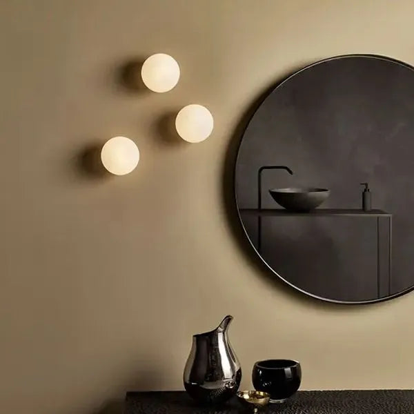 Wandleuchte Moderne Glas Globuslampe