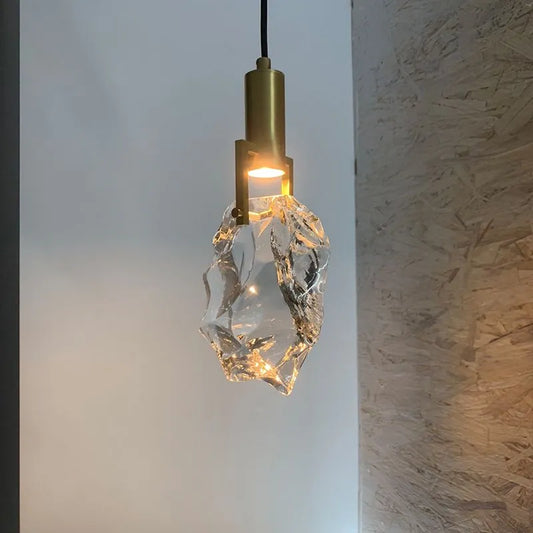 Pendelleuchte Kristallglas Moderne Hängelampe