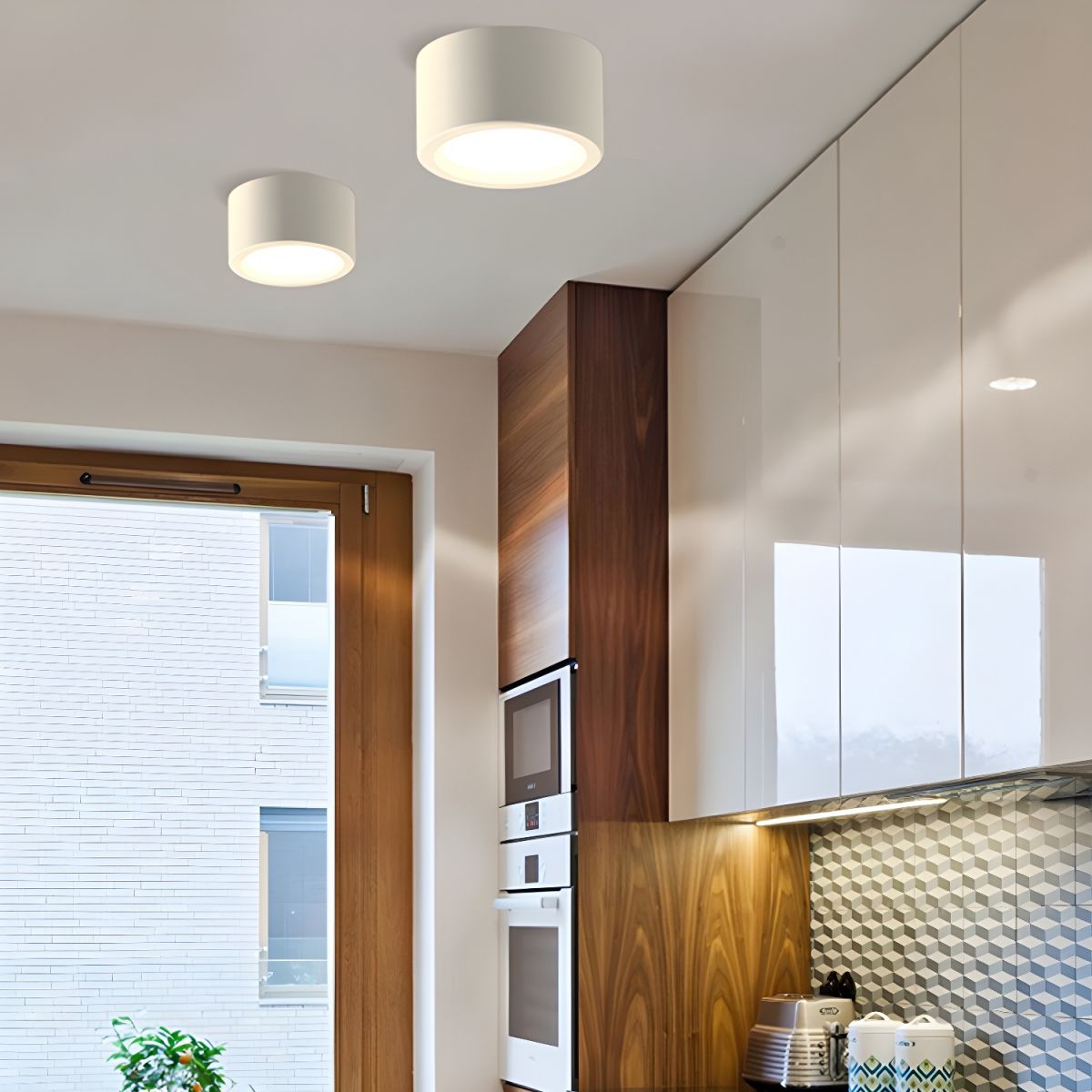 Nordic Style Flush-Deckenleuchten für Innenräume