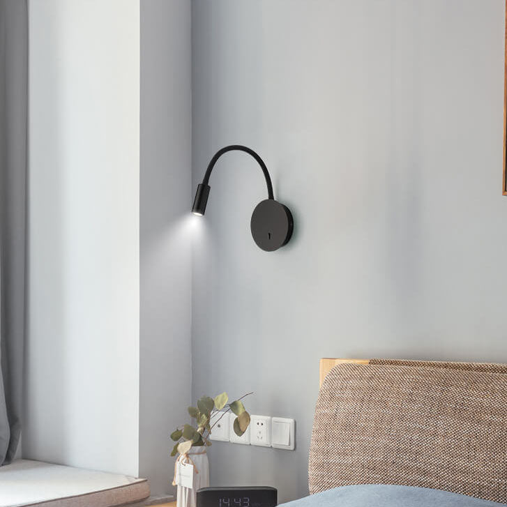 FlexiGlow – Moderne LED-Wandleuchte mit 360 Grad verstellbarem Licht