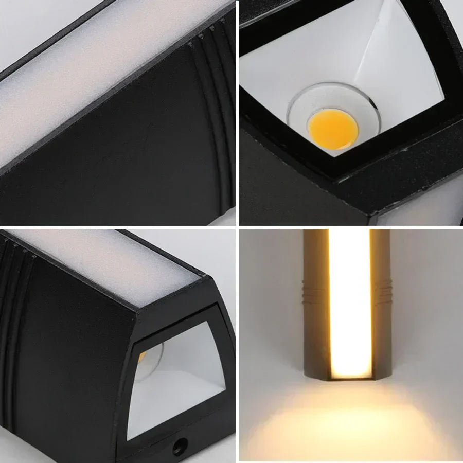 LED Außenwandleuchte - Stilvolles, wetterfestes Design für Zuhause & Garten