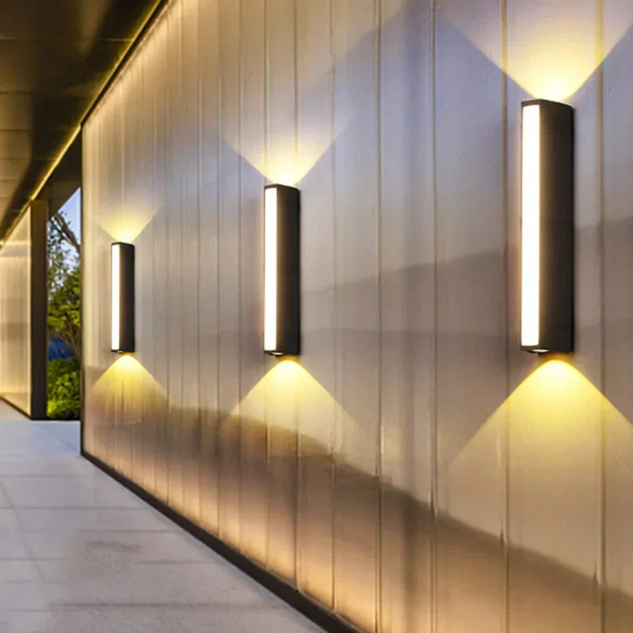 LED Außenwandleuchte - Stilvolles, wetterfestes Design für Zuhause & Garten
