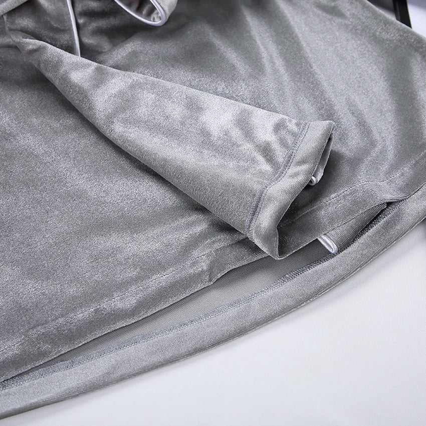 Luxuriöses Samt Pyjama-Set