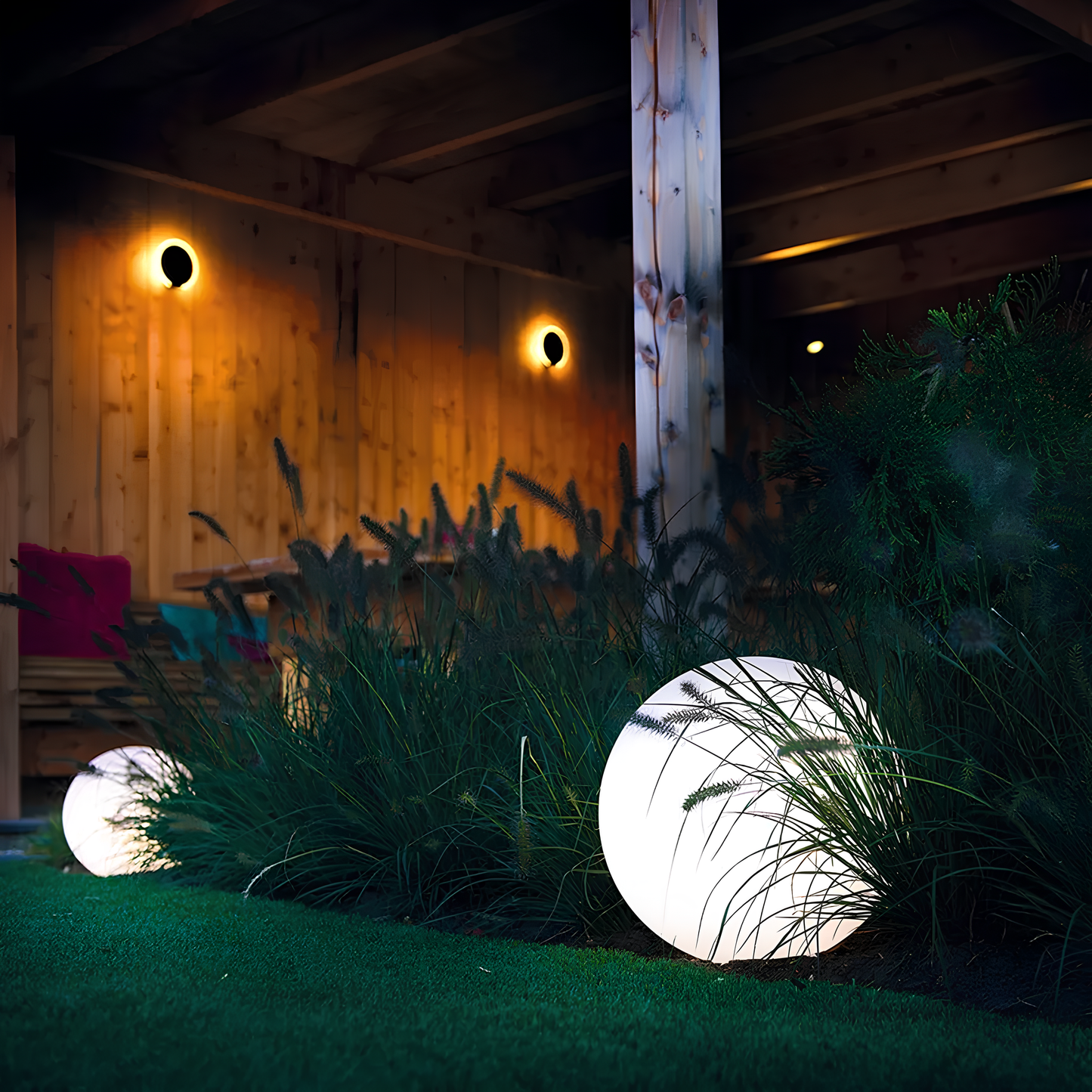 Gartenlichter Außen LED Kugellampe