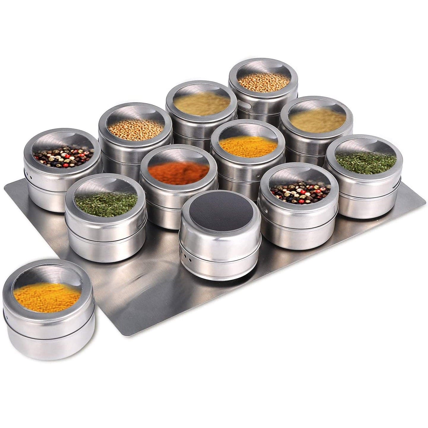 Set von Edelstahl Vorratsbehältern - HomyClass