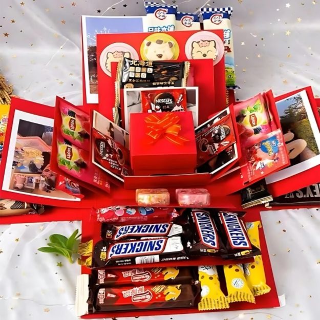 Garduru - Überraschungs-Explosionsbox, + 8 GRATIS Schmetterlinge