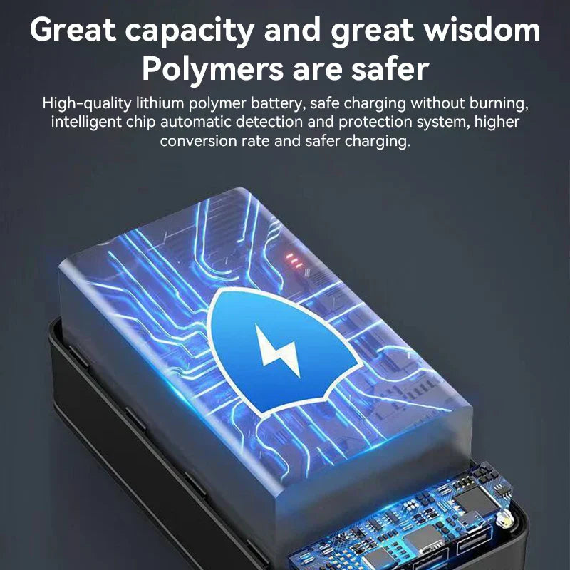 Leistungsstarke 100.000 mAh Powerbank | PowerMaxPro