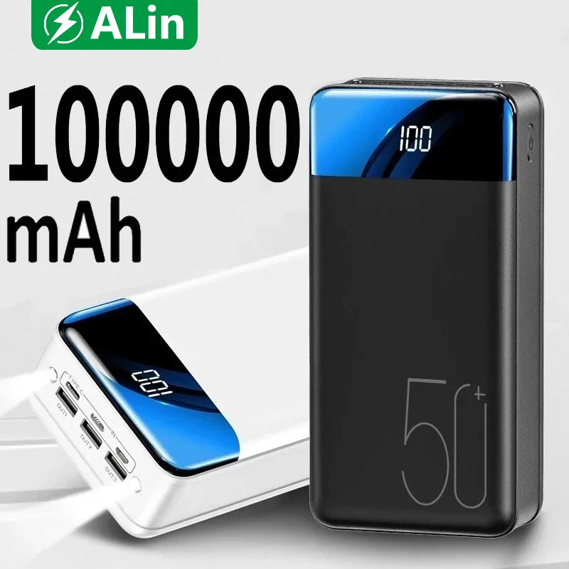 Leistungsstarke 100.000 mAh Powerbank | PowerMaxPro