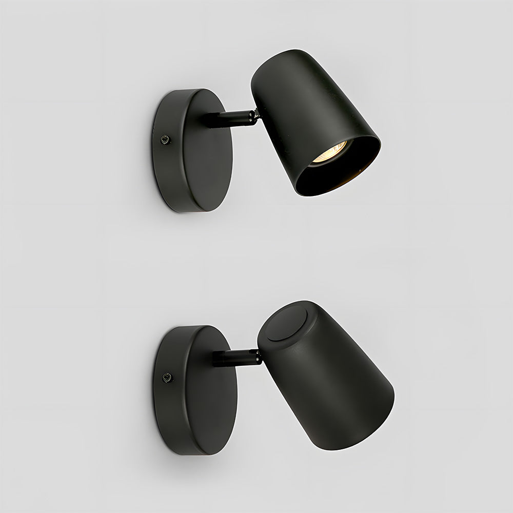 Moderne Minimalistische Eisen Wandlampe – Verstellbare Spotlight Wandleuchte für Schlafzimmer und Wohnzimmer, Langlebiges Design