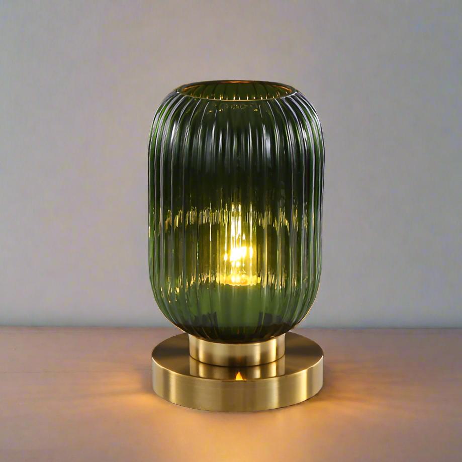 AmberGlow – Luxus Tischlampe mit skandinavischer Wärme