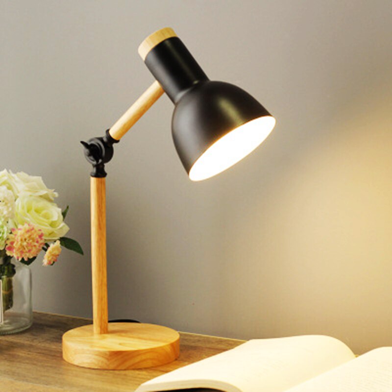 Garduru - Nordic LED Schreibtischlampe aus Holz