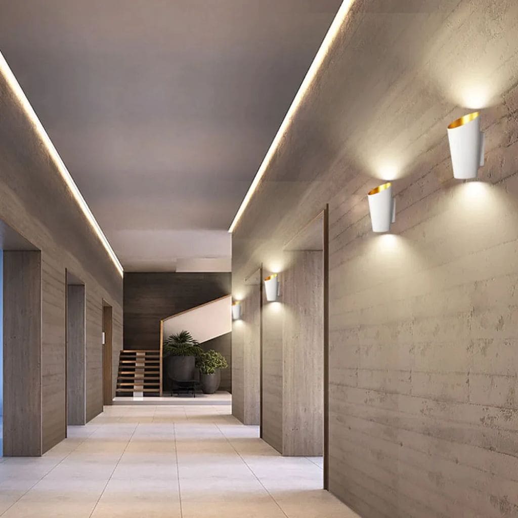 Garduru - Moderne Wasserdichte LED Wandleuchte für Innen- und Außenbereich