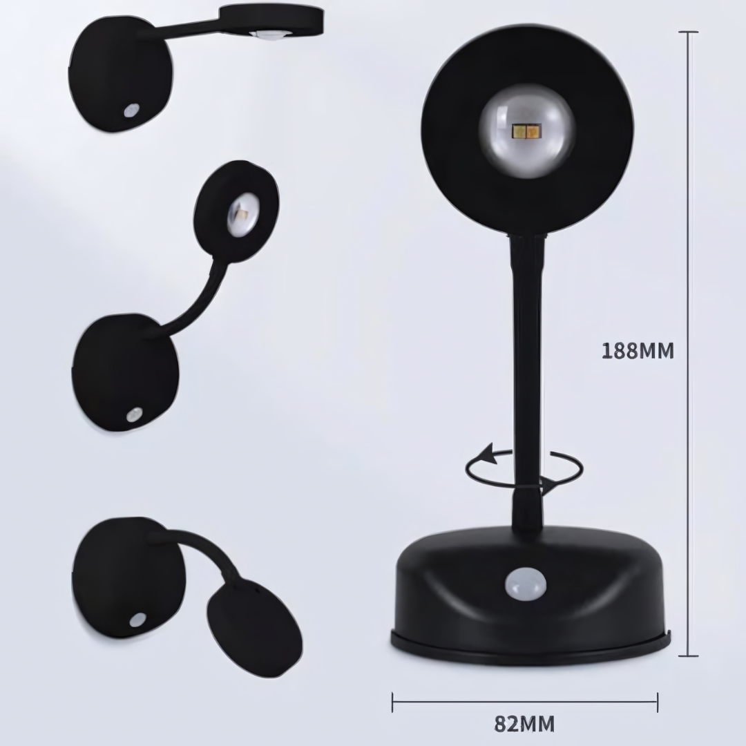 Garduru Drahtlose LED-Spot mit Bewegungsmelder