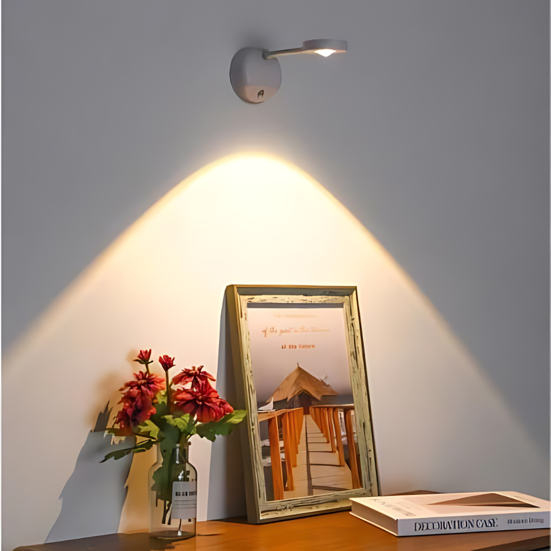 Garduru Drahtlose LED-Spot mit Bewegungsmelder