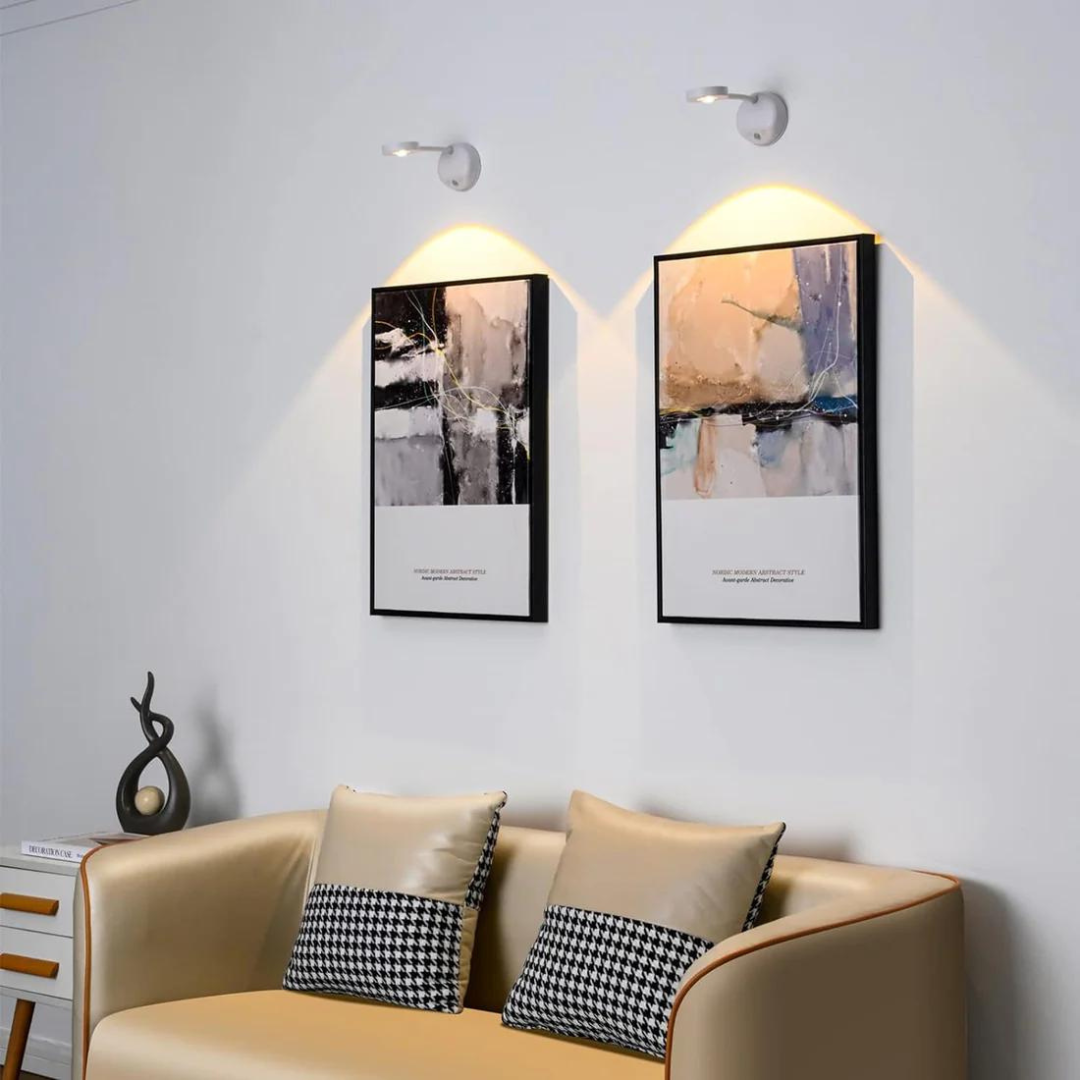 Garduru Drahtlose LED-Spot mit Bewegungsmelder