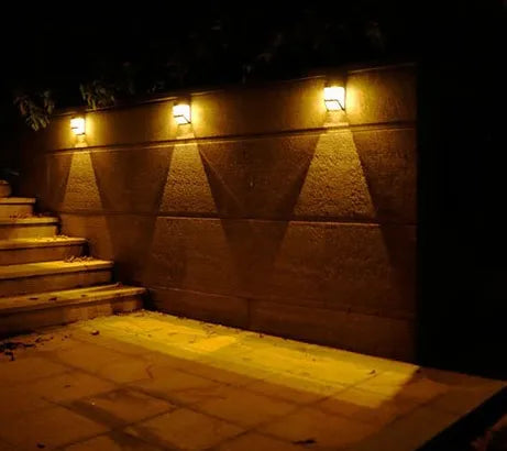 Solar Wandleuchte mit LED – Moderne Außenbeleuchtung für Garten & Terrasse, Wandlampen