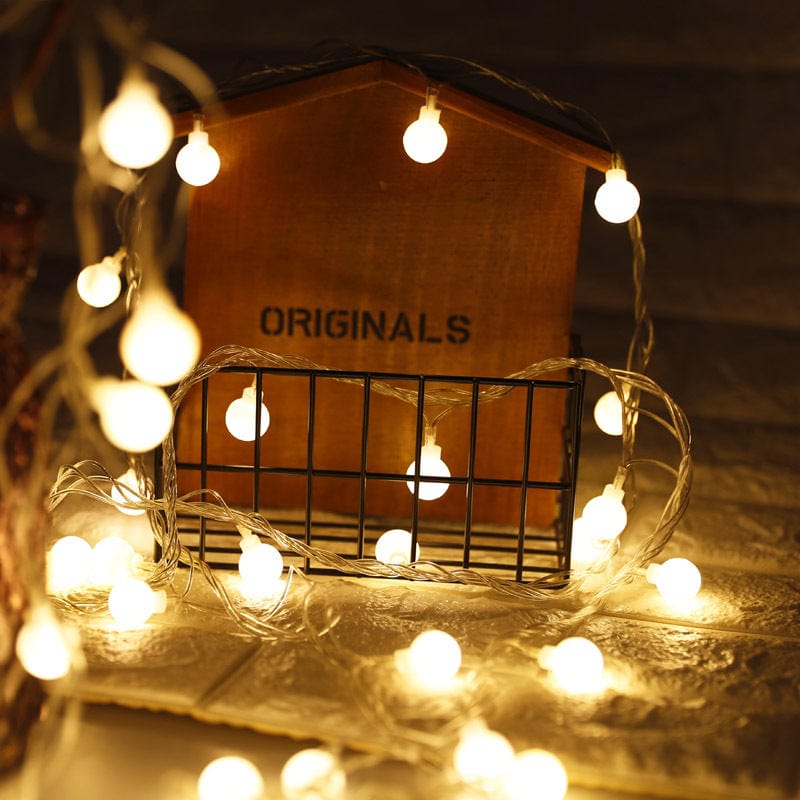 LED Ball Lichterkette