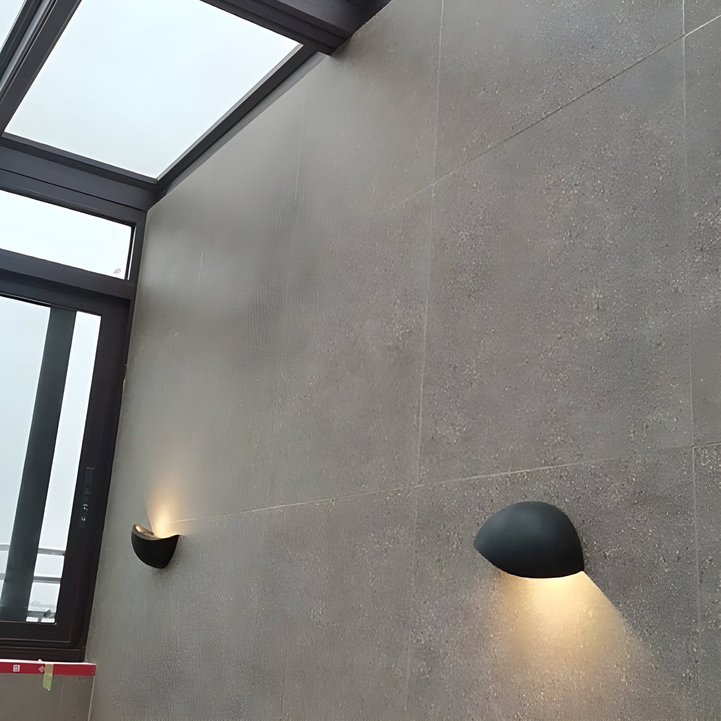 Garduru Light - Minimalistische halbkreisförmige LED-Wandleuchte