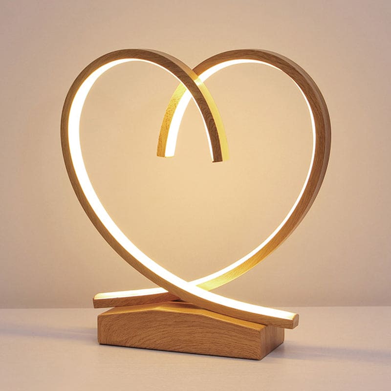 Herzförmige Tischlampe | HeartGlow