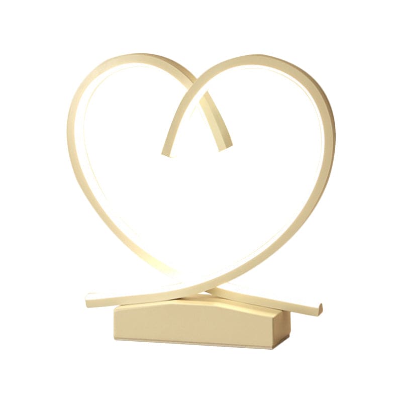 Herzförmige Tischlampe | HeartGlow