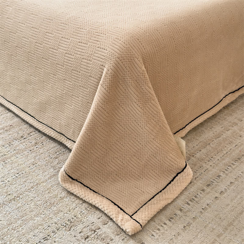 Flauschige Wendbare Fleece-Decke