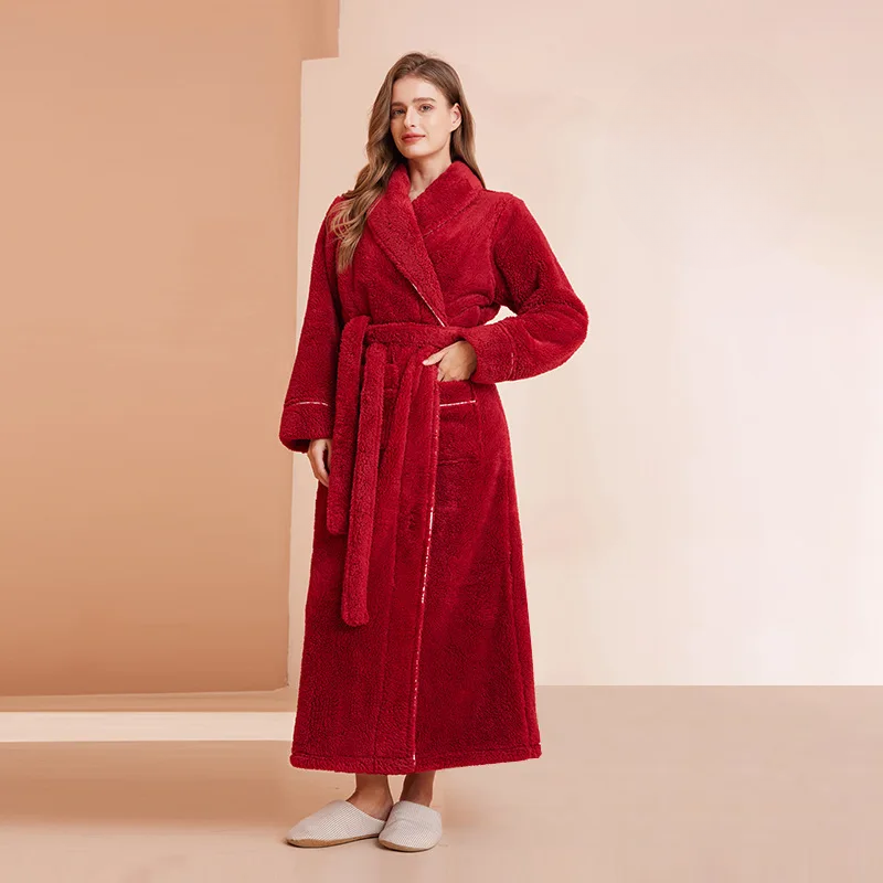 Winter Flanellbademantel | LumeCozy