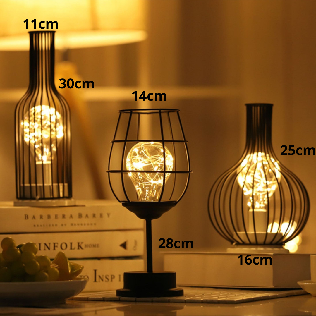 Kabellose Tischlampe mit verstellbarer Beleuchtung – Modernes Design und kabellose Lampe für jeden Raum