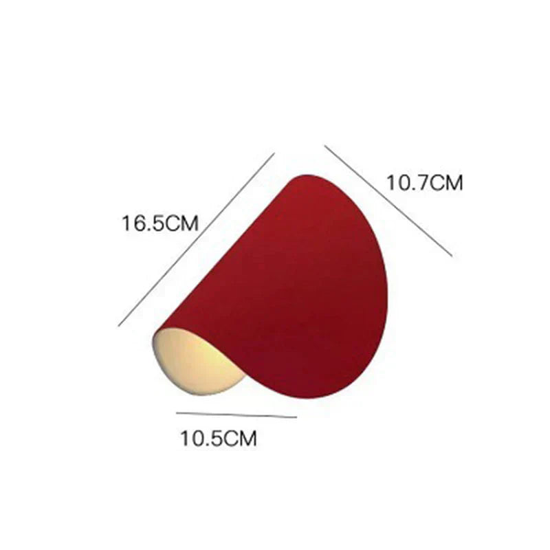 Moderne LED-Wandleuchte mit buntem Design für stilvolle Inneneinrichtungen