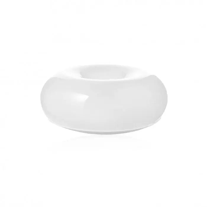 Garduru - Moderne LED Tischlampe im Donut Design aus Glas und Metall