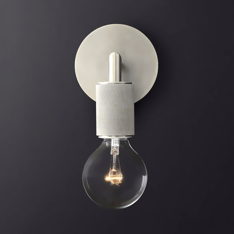 Wandleuchte Messing Metall Doppelbulb Wandlampe