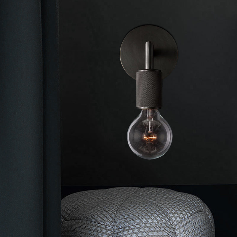 Wandleuchte Messing Metall Doppelbulb Wandlampe