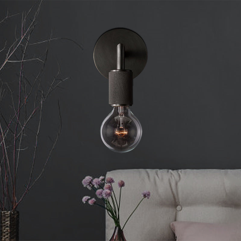 Wandleuchte Messing Metall Doppelbulb Wandlampe