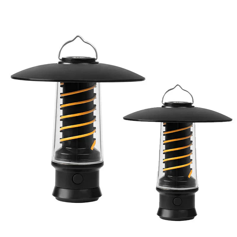 LED Camping Laterne mit Taschenlampe – Vielseitiges Außenlicht