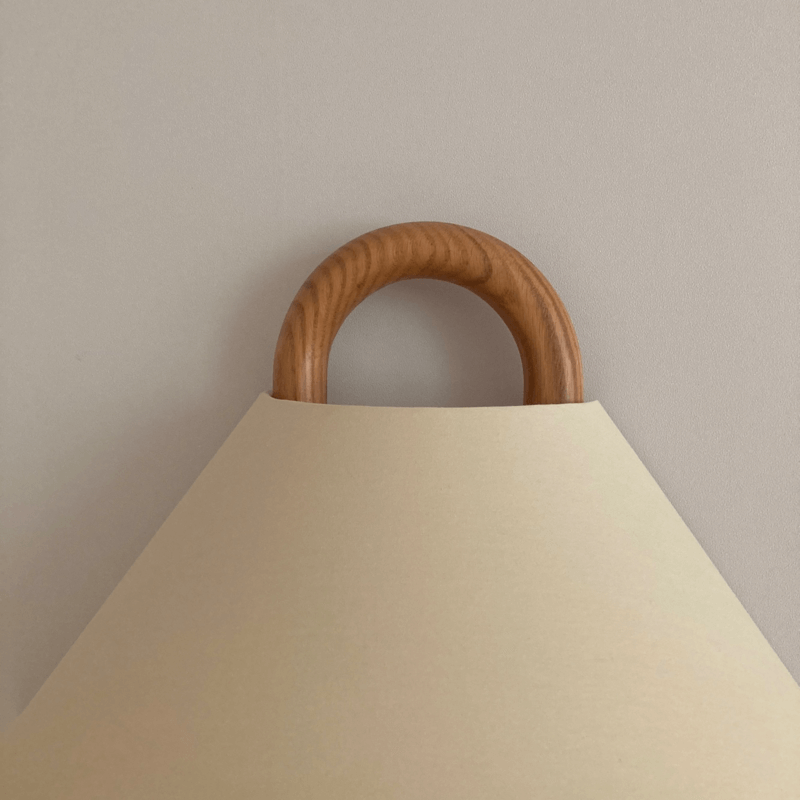 Wandleuchte Moderne Holzstoff Wandleuchte Lampe