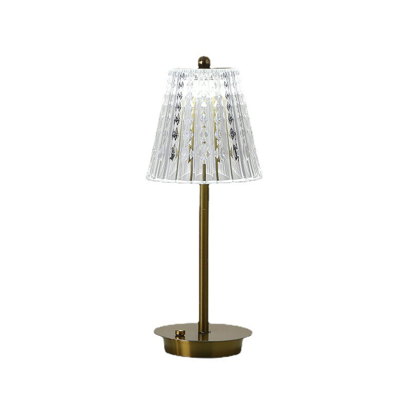 Glintora - Moderne Kristall Touch Tischlampe
