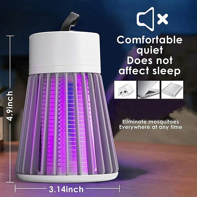 ZapPro Mückenfalle - USB wiederaufladbar Innen- & Außen UV Licht