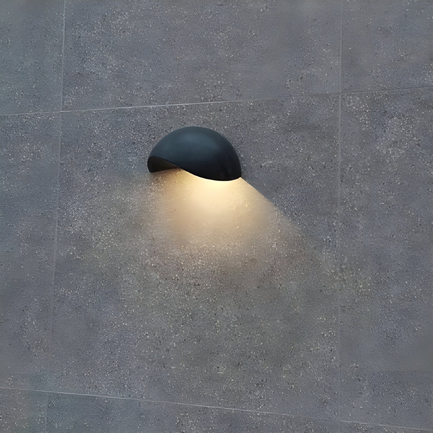 Garduru Light - Minimalistische halbkreisförmige LED-Wandleuchte