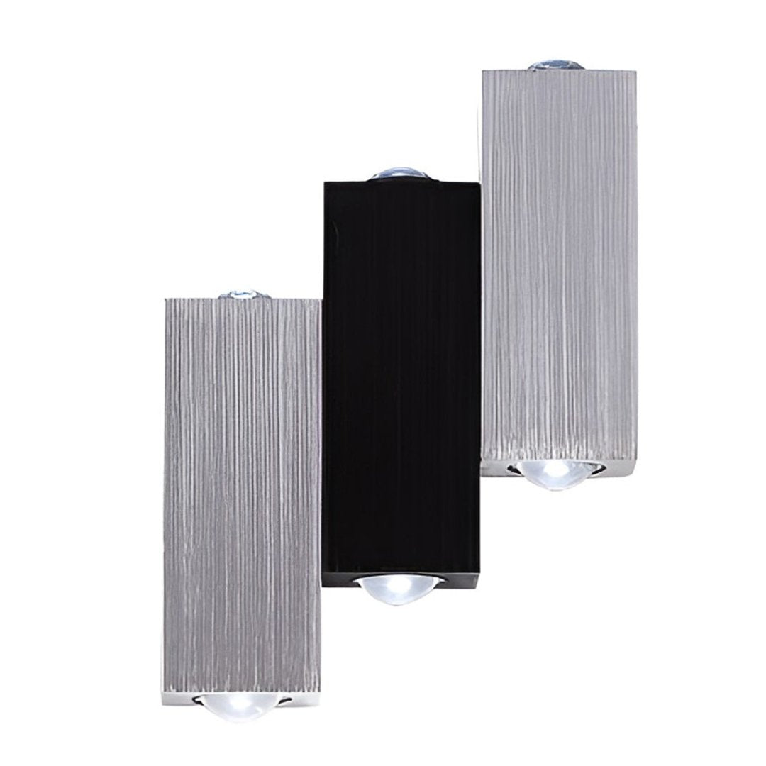 RoyaleGlow Moderne Dual-Sided LED Wandlampe - Stilvolle Auf- und Abwärts Beleuchtungseinheit