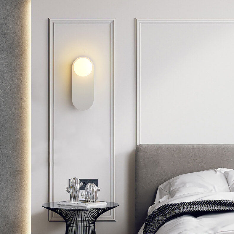 Wandleuchte Modernes Glasglobus Metall Design