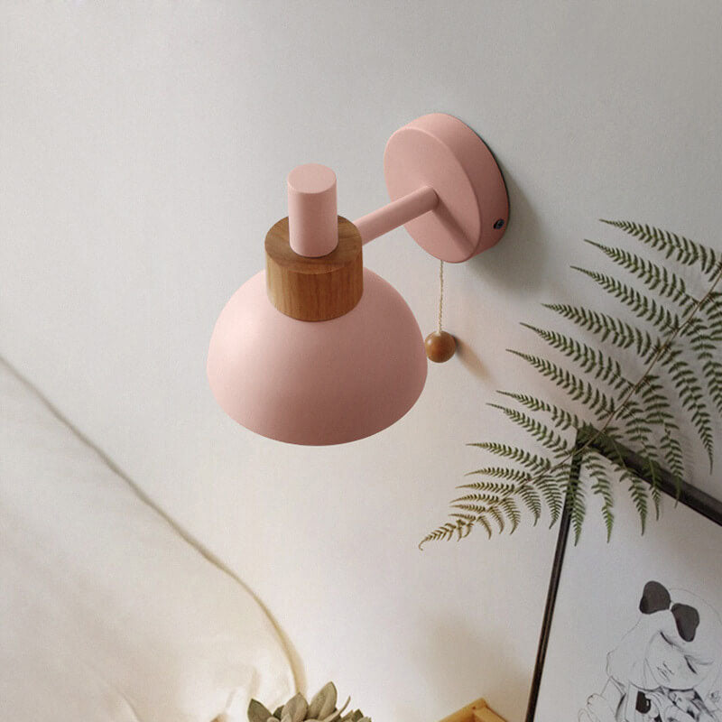 Wandleuchte Modern Bunte Metall-Kugel-Schirm