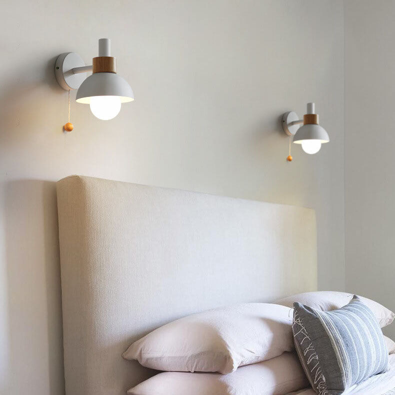 Wandleuchte Modern Bunte Metall-Kugel-Schirm