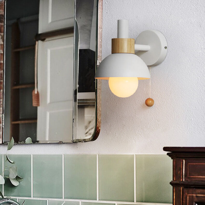 Wandleuchte Modern Bunte Metall-Kugel-Schirm