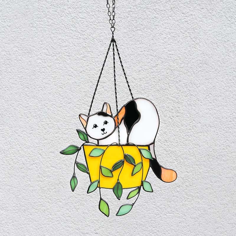 Garduru „Katze im Blumentopf