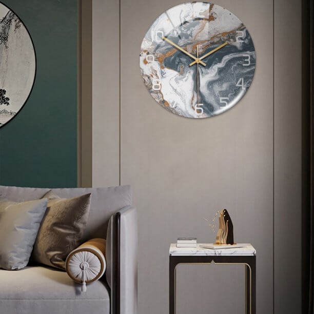 Garduru Marmor Uhr – Zeitlose Schönheit für Ihr Zuhause