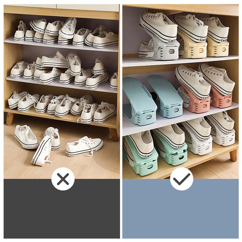 Garduru doppellagiges Schuhregal | 1+1 GRATIS