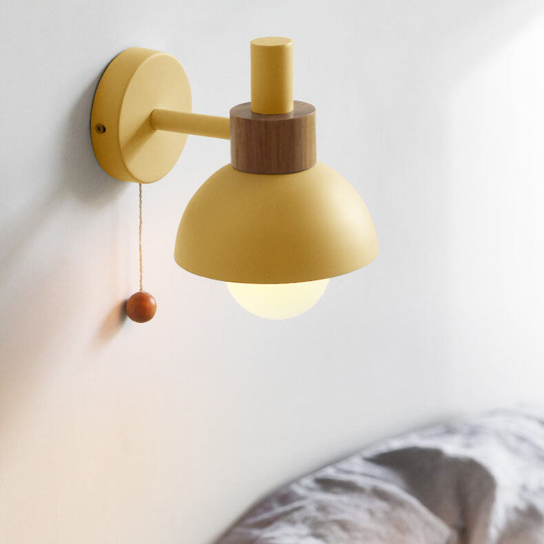 Wandleuchte Modern Bunte Metall-Kugel-Schirm