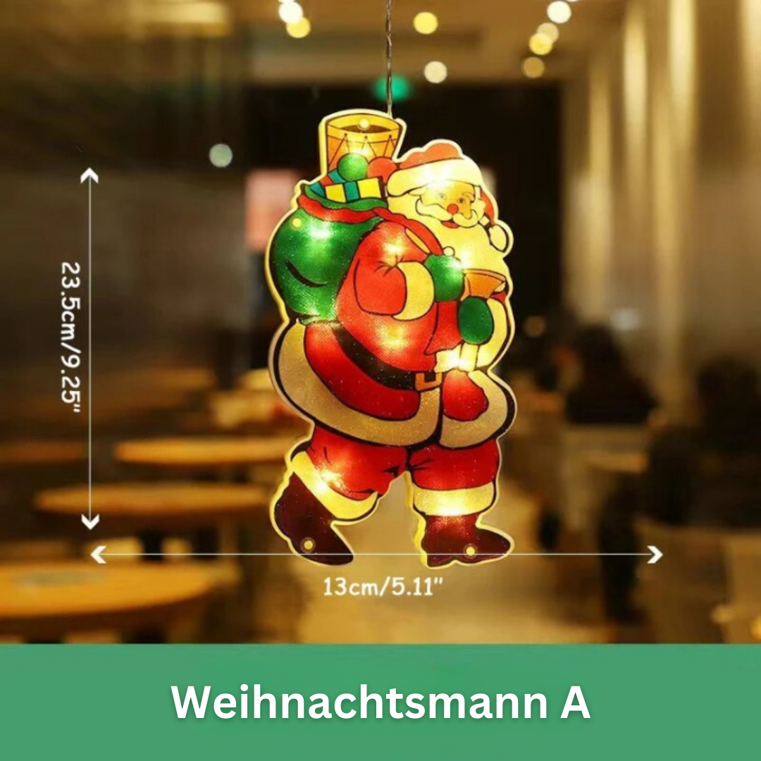 XmasGlo™ Weihnachten Fenster Dekoration | 1+1 Gratis