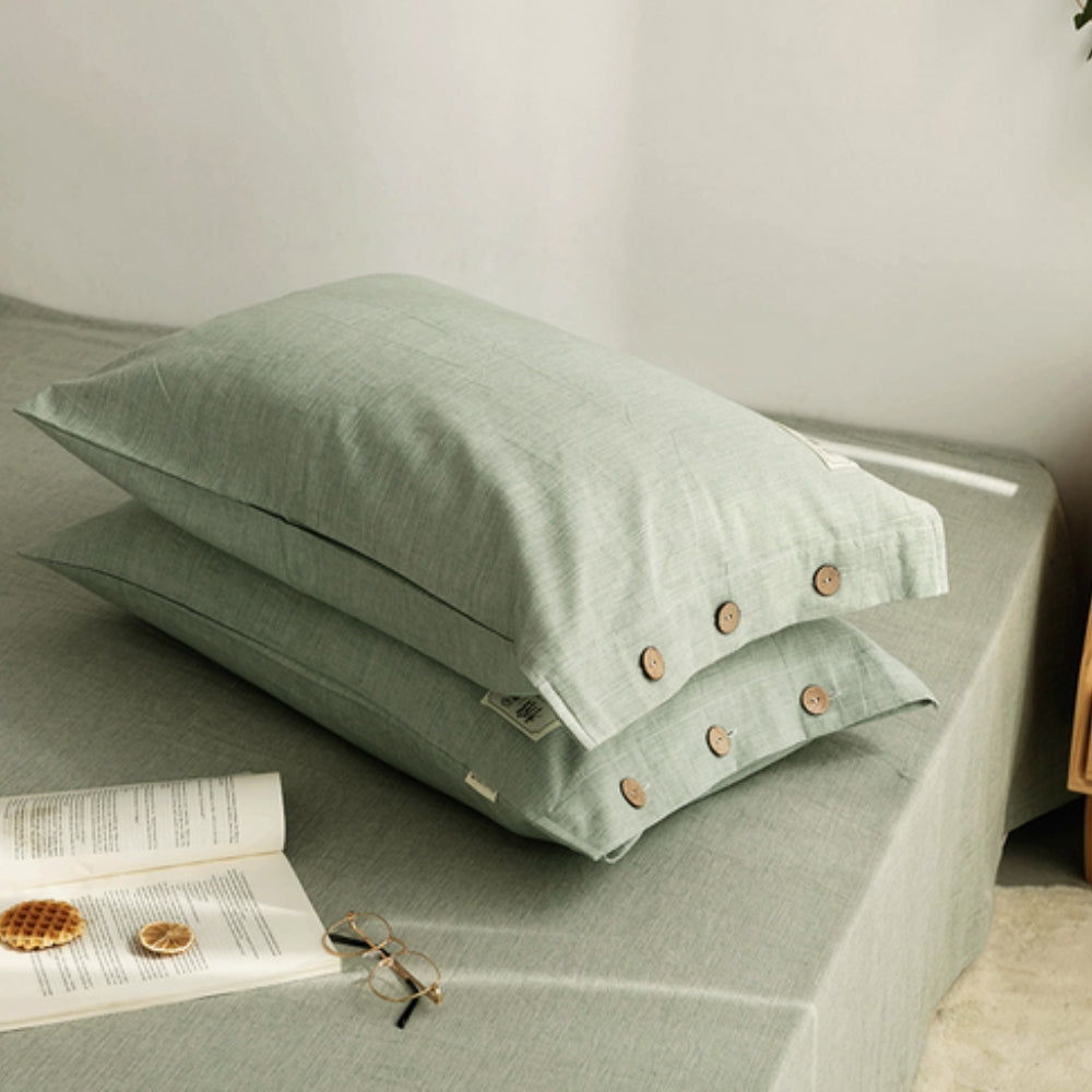 PureSoft – Luxus Baumwolle Kissenbezüge (Set von 2) für ultimativen Schlafkomfort