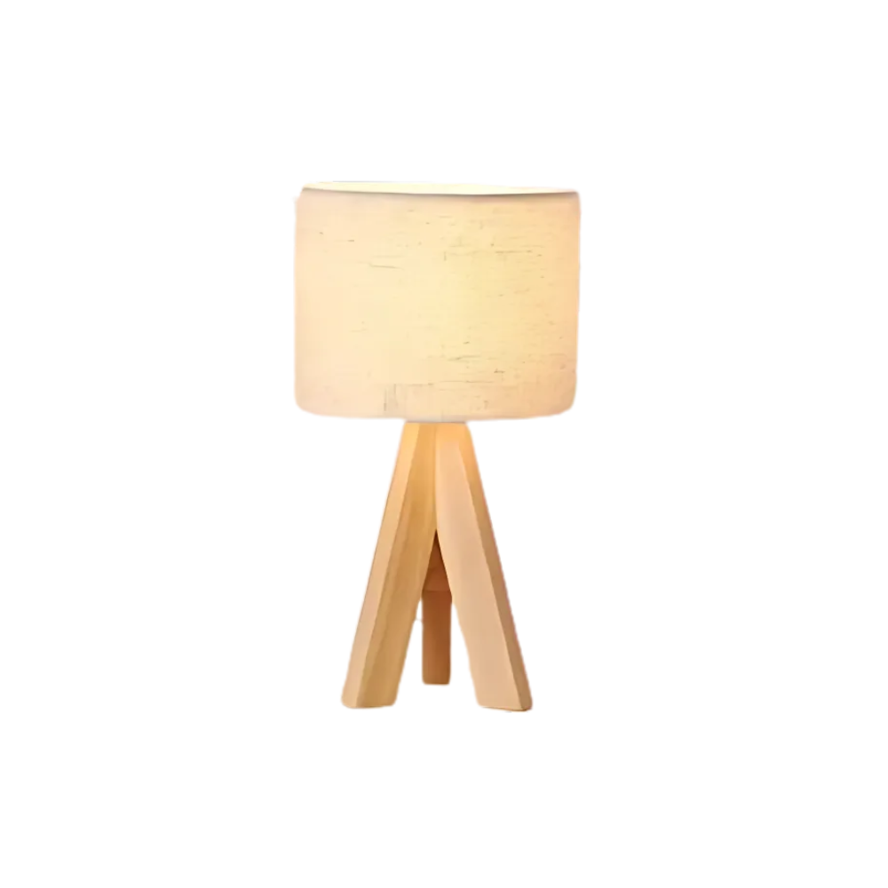 Royelux Nordic Fabric Tischlampe - Sanfte Ambient-Beleuchtung mit minimalistischem Design