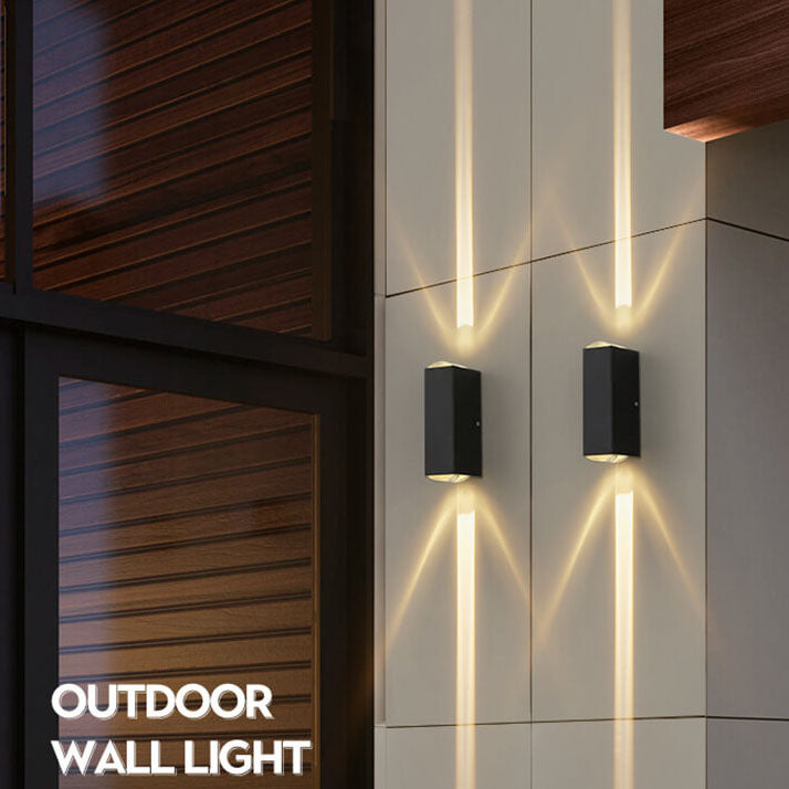 Moderne wasserdichte LED-Design-Außenwandleuchte